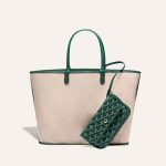 Goyard Saint Louis PM Tote Bag Green - Image 3